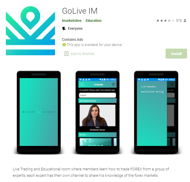 IML GoLive App